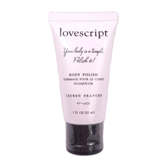 Lovescript Body Polish Sugarplum by Lauren Frances 1oz / 30ml | Exfoliating - Picture 1 of 2